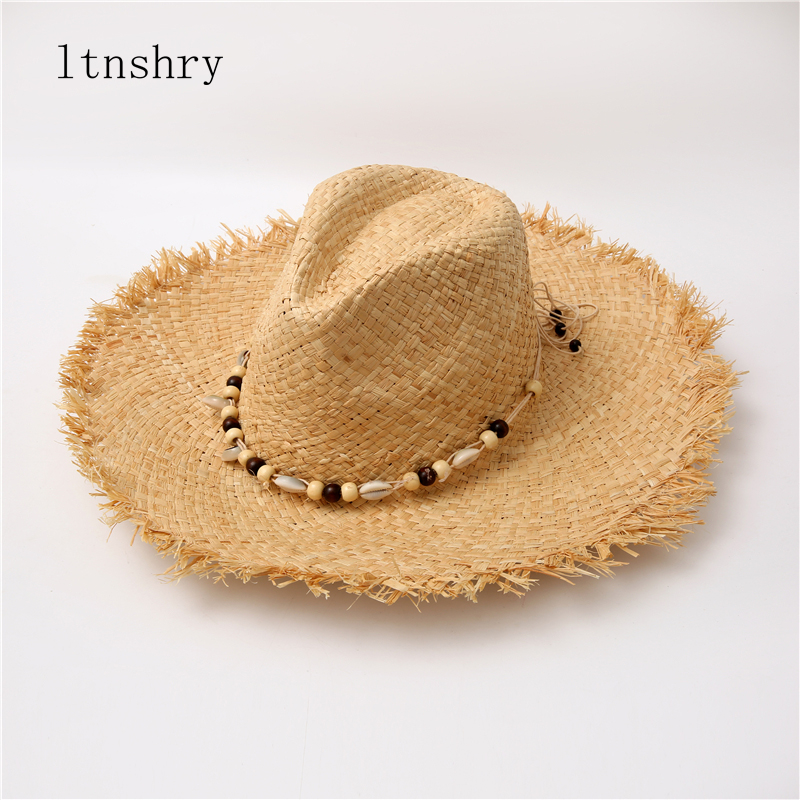 Chapeaux de soleil d'été en pa - Bucket Hat Straw avis et prix