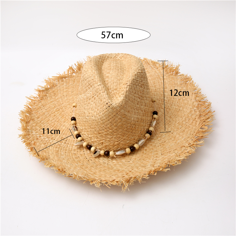 Chapeaux de soleil d'été en pa - Bucket Hat Straw avis et prix