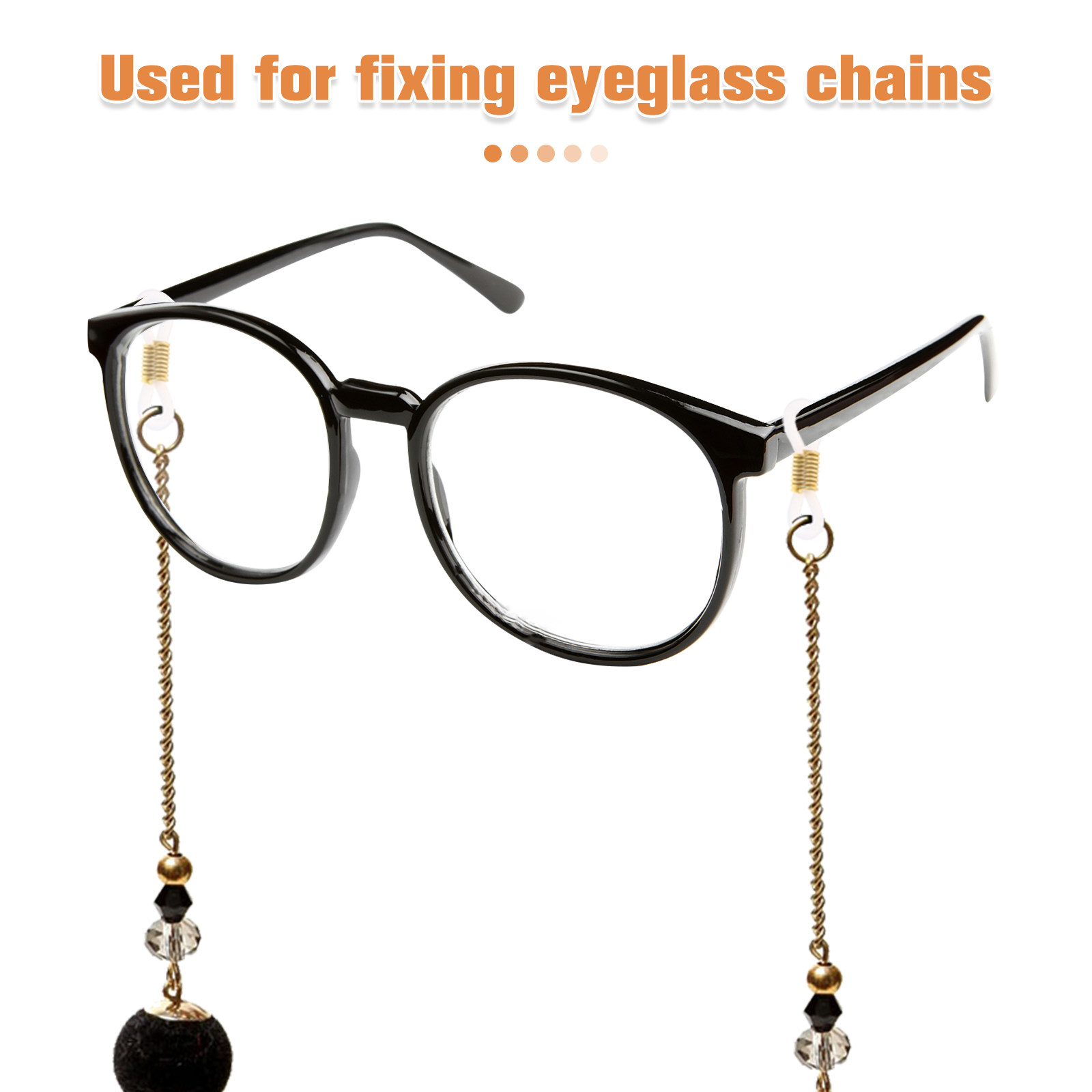 100 pièces, embouts de chaîne  - Sunglass Retainer Cord avis et prix